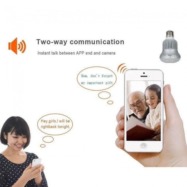 VR Cloud Camera HD Wireless WiFi IP Light Bulb Camera 360 Eye s VR Cloud Camera HD Wireless WiFi IP Light Bulb Camera 360 Eye s